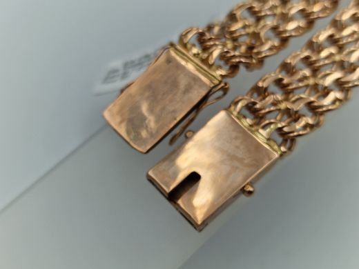 Gold bracelet, 54.21 g, size 25