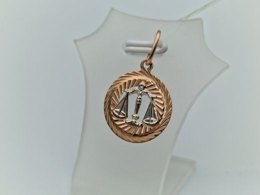 Золотой кулон, 0.9 г