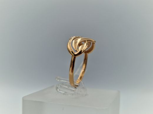 Zelta gredzens, 1.54 g, izm. 17.5