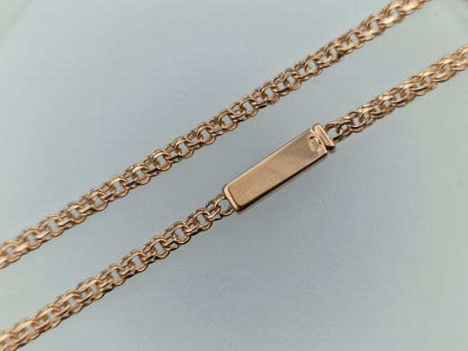 Zelta ķēdīte, 8.55 g, izm. 50