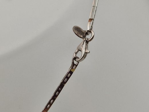 Золотое ожерелье с цирконом, 11.54 г