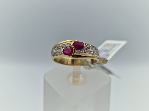 Zelta gredzens, 4.59 g, izm. 18