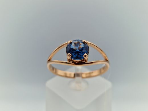 Zelta gredzens ar cirkoniju, 4.94 g, izm. 24