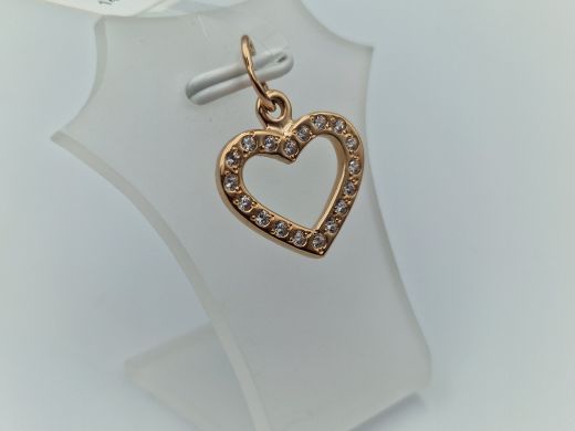 Zelta kulons ar cirkoniju, 1.85 g