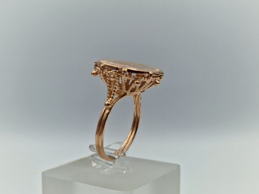 Zelta gredzens, 8.18 g, izm. 19.5