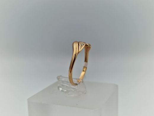 Zelta gredzens, 1.12 g, izm. 16