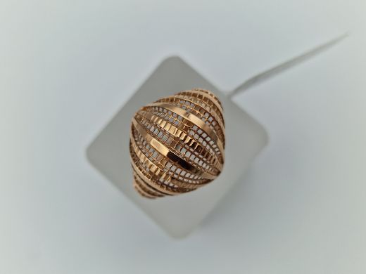 Zelta gredzens, 3.57 g, izm. 18