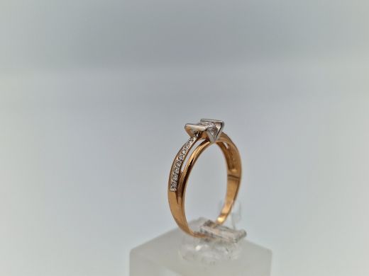 Zelta gredzens, 1.91 g, izm. 17.5