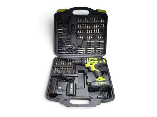 Guild 18V Hammer Drill With 100 Accessories