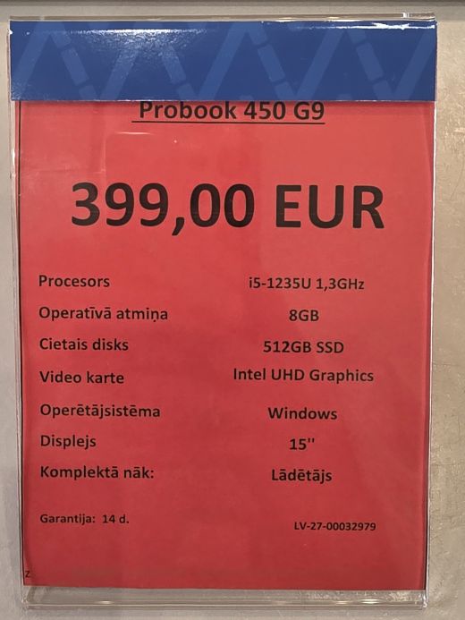 HP Probook 450 G9 512 Gb