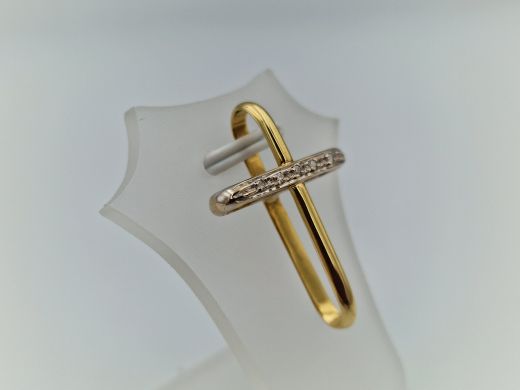 Золотой кулон с цирконом, 2.79 г