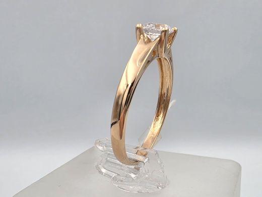 Золотое кольцо, 1.97 г, разм. 17.5
