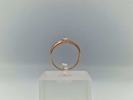 Zelta gredzens, 1.47 g, izm. 18