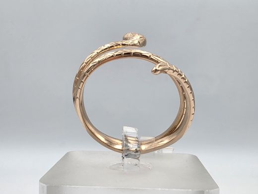 Золотое кольцо с цирконом, 6.43 г, разм. 20