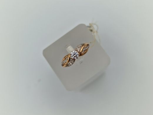 Zelta gredzens, 1.54 g, izm. 16.5