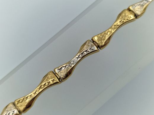 Золотой браслет, 6.22 г, разм. 18.5