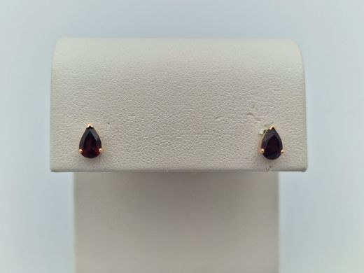 Zelta auskari ar cirkoniju, 0.98 g