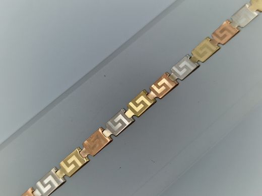 Zelta rokassprādze, 3.49 g, izm. 18