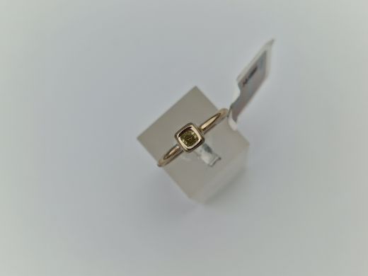 Zelta gredzens ar briljantu, 2.32 g, izm. 16.5