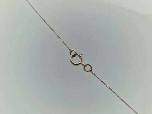 Zelta ķēdīte ar cirkoniju, 1.52 g, izm. 51