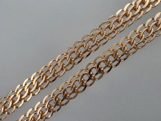 Gold chain, 21.31 g, size 47