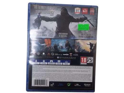 Middle-earth: Shadow of Mordor PS4