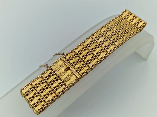 Zelta rokassprādze, 34.42 g, izm. 20