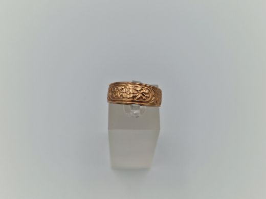 Zelta gredzens, 4.57 g, izm. 17.5