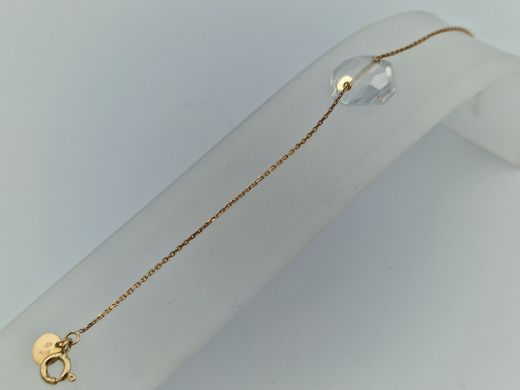 Zelta rokassprādze, 2.66 g, izm. 17