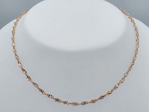 Gold chain, 5.12 g, size 50 cm