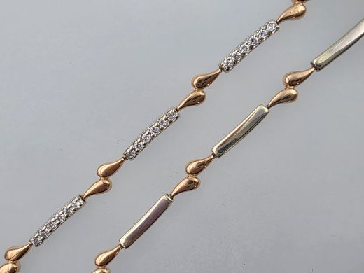 Aukso vėrinys, 12.74 g, dydis 46 cm