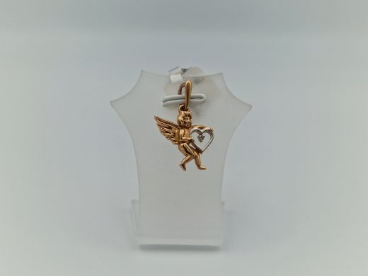 Zelta kulons ar cirkoniju, 1.69 g