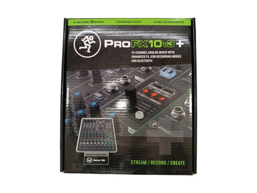 Mackie Profx10V3+ Analogais Mikseris