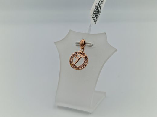 Zelta kulons ar cirkoniju, 0.83 g